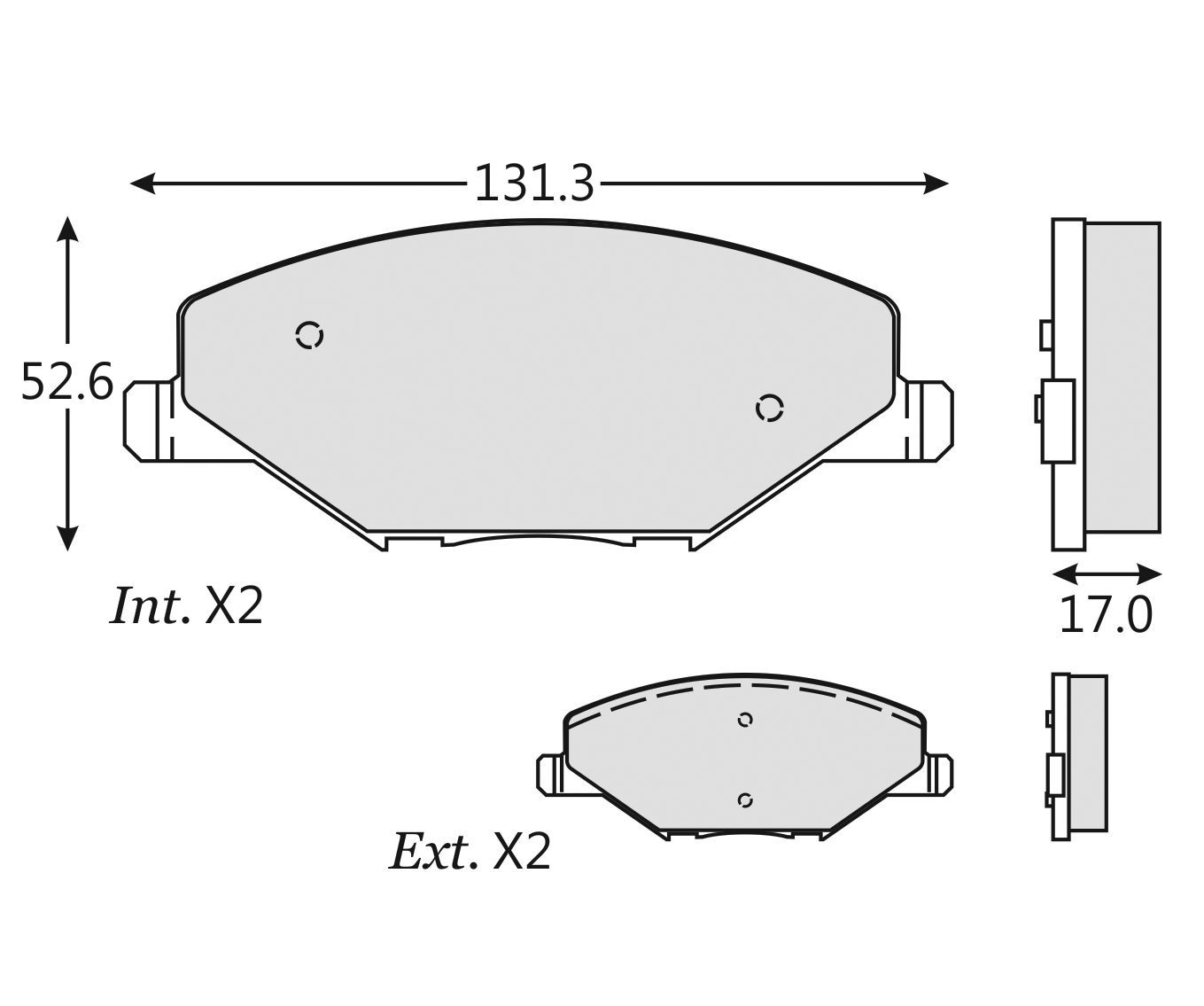 BALATA CERAMICA VW VENTO POLO
